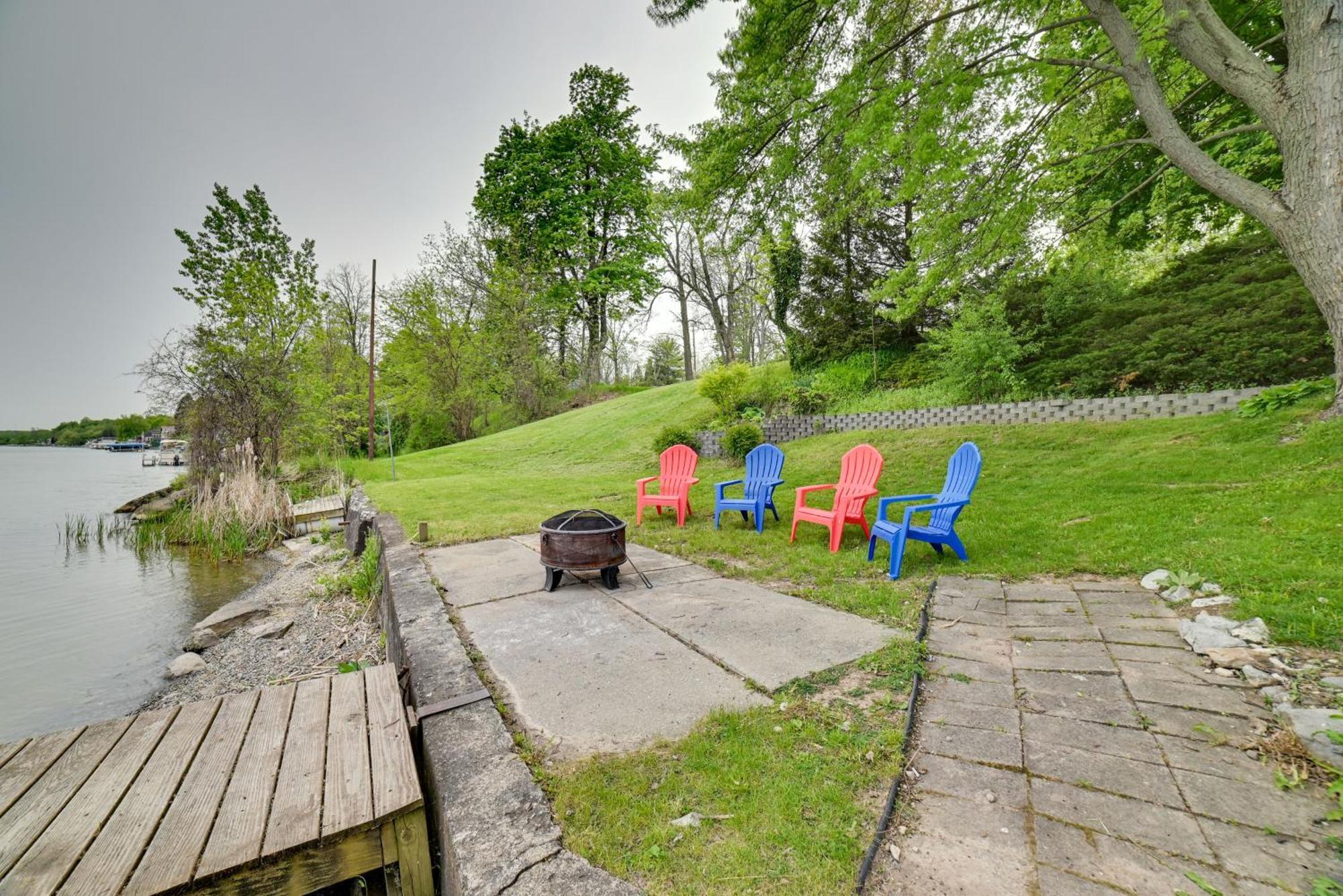 Cayuga Lake Retreat In Seneca Falls With Dock! Exterior foto